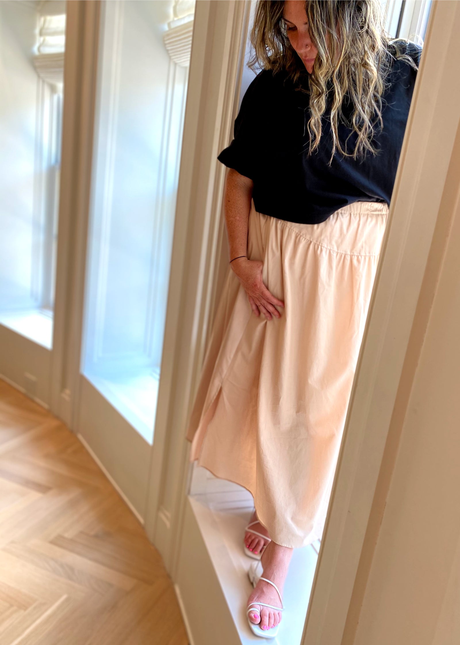 Bis Skirt - Sand - The Frock NYC