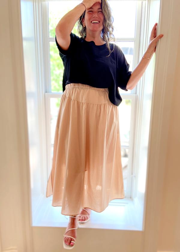 Bis Skirt - Sand - The Frock NYC